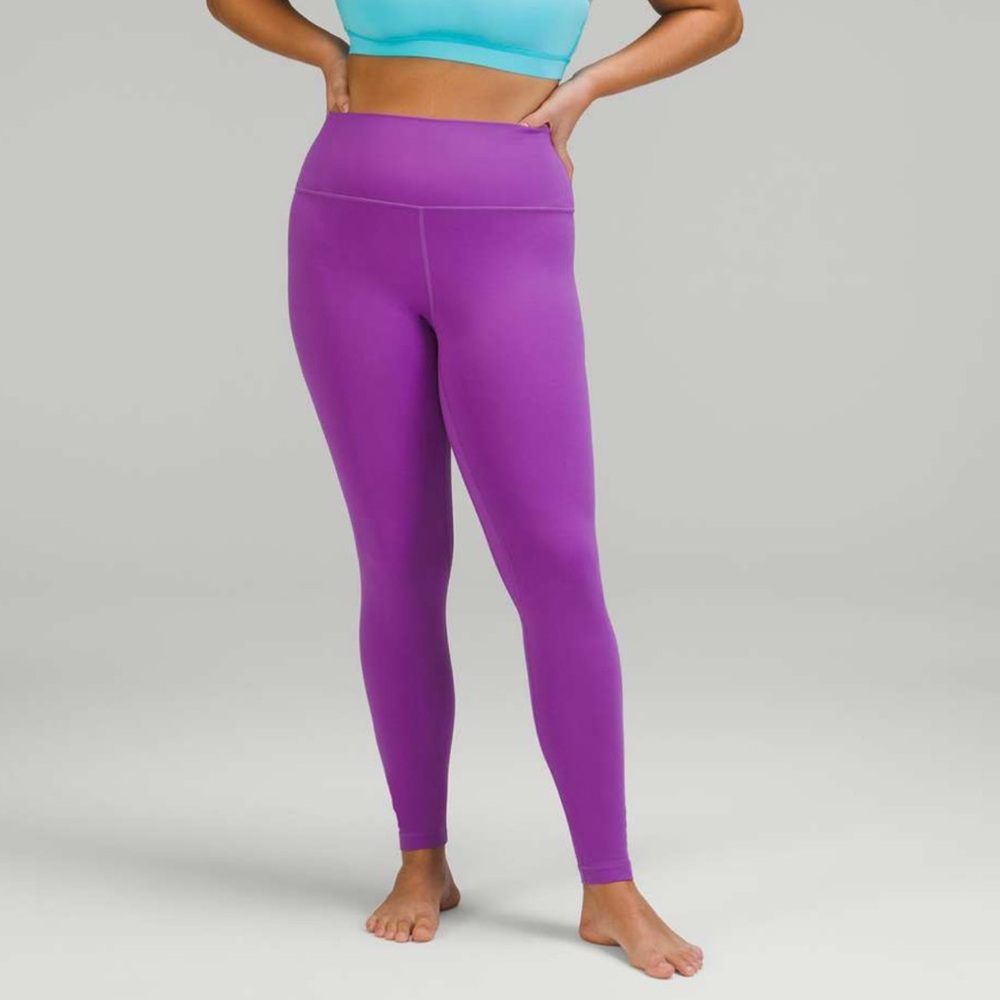 Lululemon Moonlit Magenta High Rise Align Leggings 28” (Size 6)